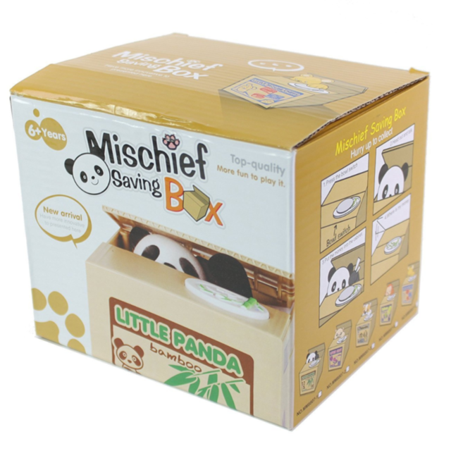 Pușculiță Interactivă Panda – Economisește cu Zâmbetul pe Buze