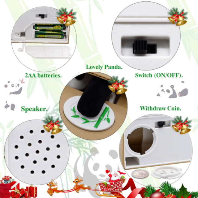 Pușculiță Interactivă Panda – Economisește cu Zâmbetul pe Buze