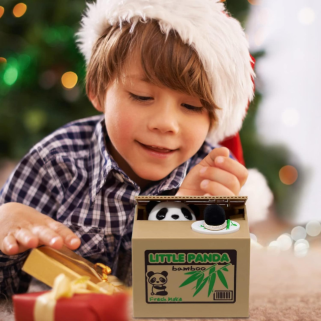 Pușculiță Interactivă Panda – Economisește cu Zâmbetul pe Buze