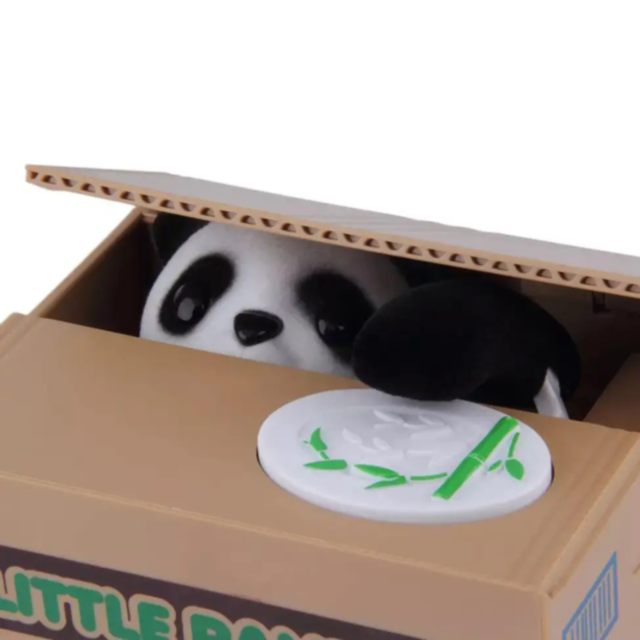 Pușculiță Interactivă Panda – Economisește cu Zâmbetul pe Buze