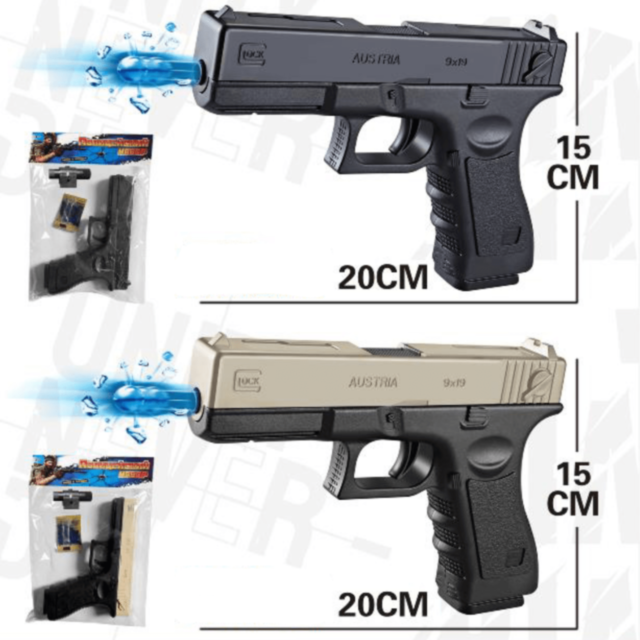 Pistol de Jucărie Glock19 cu Orbiz Hidrogel (culoare aleatorie) 