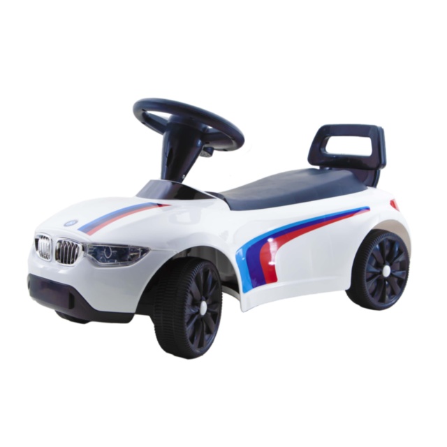 Mașinuță fără Pedale Acționată cu Picioarele cu Lumini și Sunete