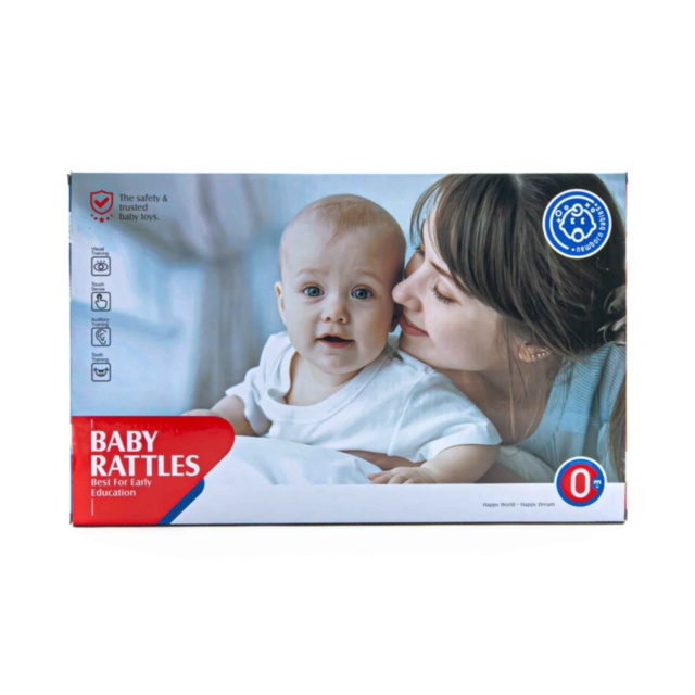 Set 8 Zornăitoare Pastelate, 2 pentru Dentiție