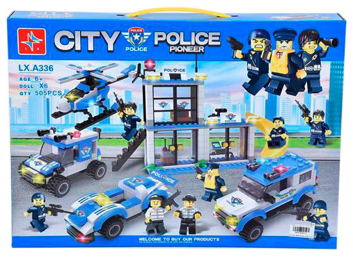 Set de Construcție  Secția de Poliție  505 piese