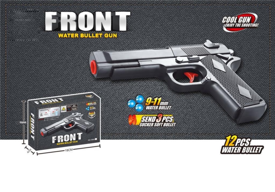 Pistol care Trage cu Bile de Gelatină