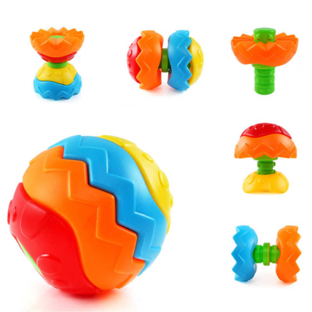 Mingea Puzzle pentru Bebeluși, 17cm