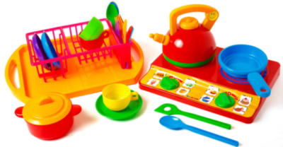 Set de Tacâmuri cu Uscător, Aragaz și Tăviță, 24 Accesorii  | image