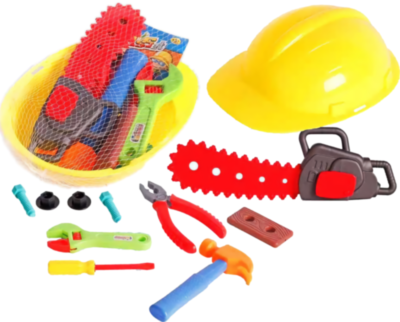 Set Unelte de Construcție cu Cască | image