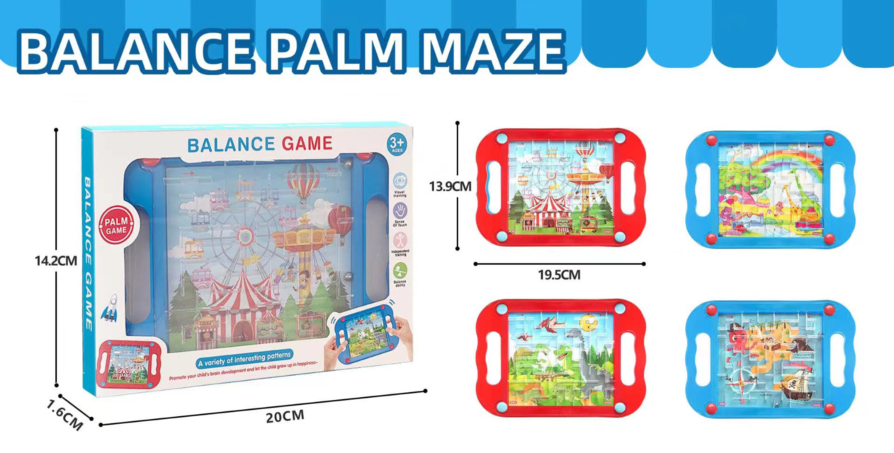 "Labirintul cu Biluță" Joc de Inteligență