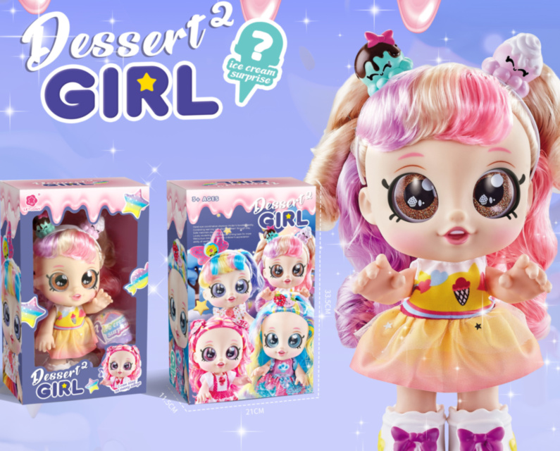 Păpușa Kindi Kids Muzicală cu Surpriză