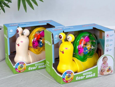 Melc Interactiv cu Lumină și Sunet - Gear Snail | image