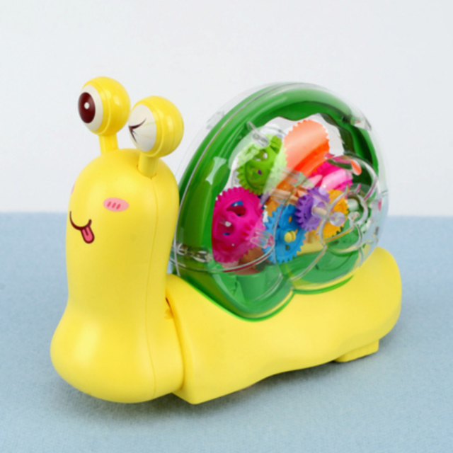 Melc Interactiv cu Lumină și Sunet - Gear Snail