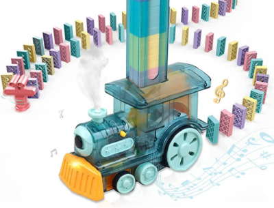 Tren Domino cu Locomotivă cu Aburi și Lumină | image