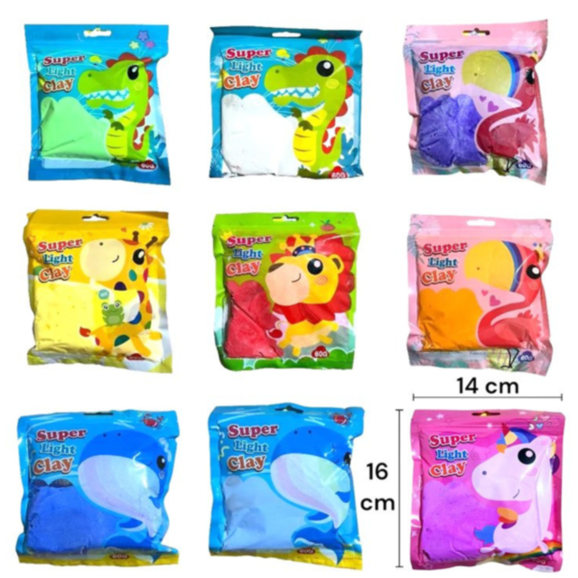 1buc. Pastă Modelatoare Super Ușoară pentru Copii – Culoare aleatorie