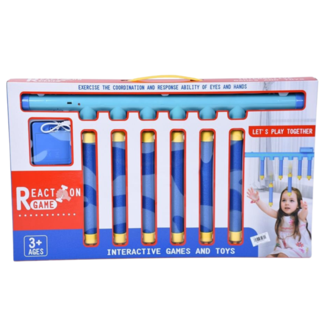 Joc Interactiv de Reacție și Coordonare cu 7 Bastoane Suspendate și Încărcare USB