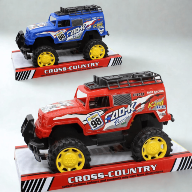 Mașinuță Cross-Country cu Roți Mari (culoare aleatorie)