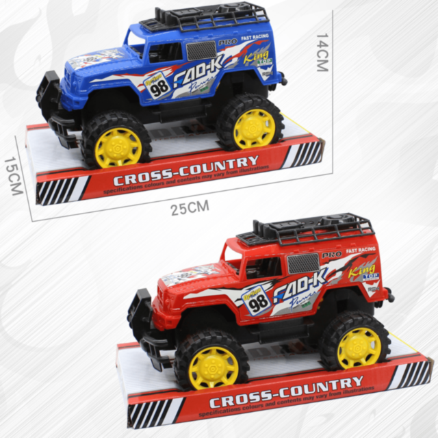 Mașinuță Cross-Country cu Roți Mari (culoare aleatorie)