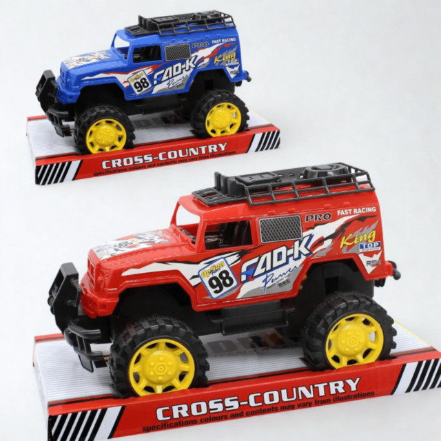 Mașinuță Cross-Country cu Roți Mari (culoare aleatorie)