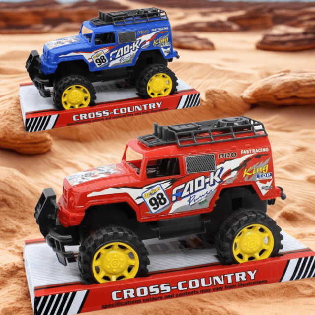 Mașinuță Cross-Country cu Roți Mari (culoare aleatorie)