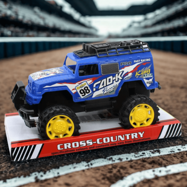 Mașinuță Cross-Country cu Roți Mari (culoare aleatorie)