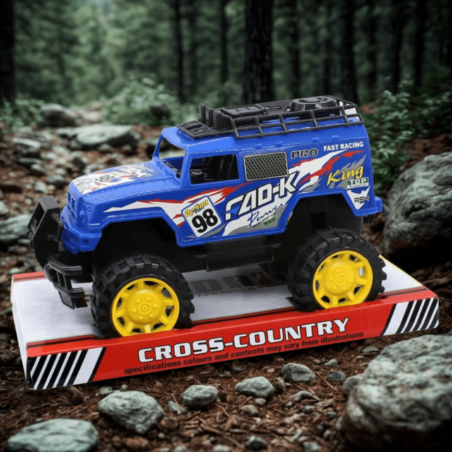 Mașinuță Cross-Country cu Roți Mari (culoare aleatorie)