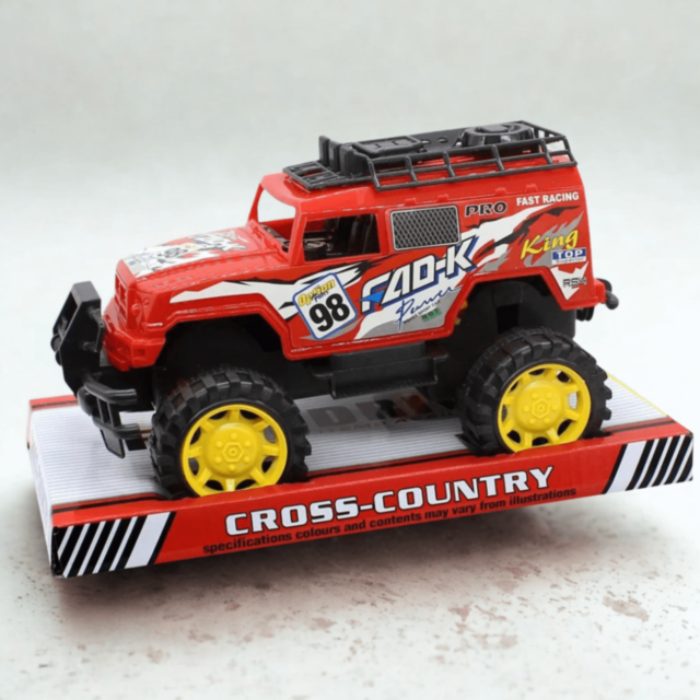 Mașinuță Cross-Country cu Roți Mari (culoare aleatorie)