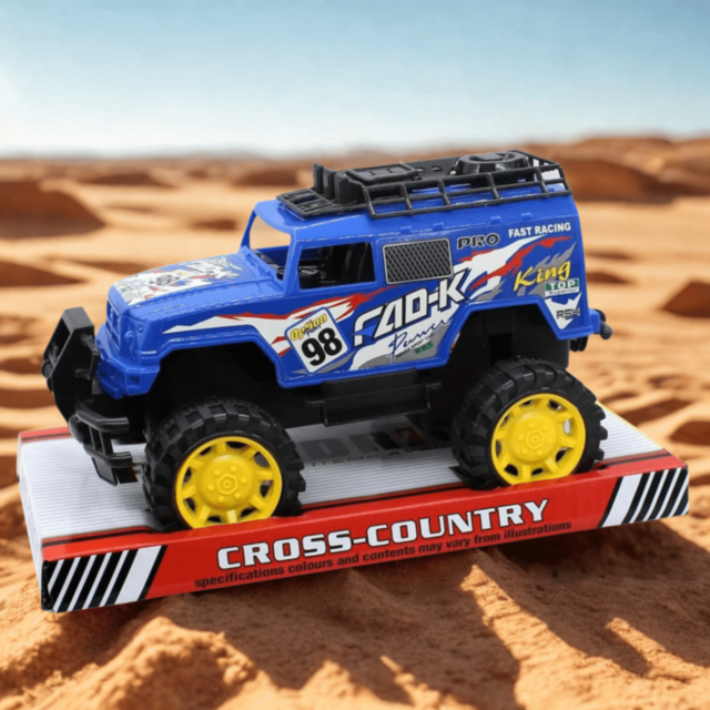 Mașinuță Cross-Country cu Roți Mari (culoare aleatorie)