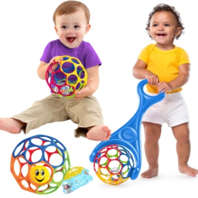 Jucărie împins copii cu bilă rulantă colorată (culoare aleatorie) | image