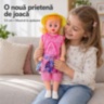 Păpușă muzicală de 53 cm cu ochi mobili