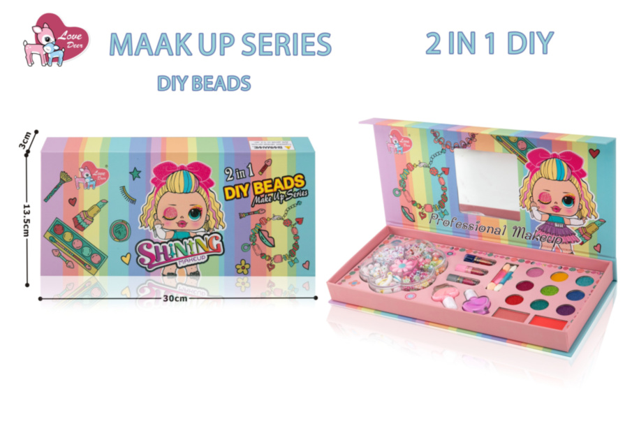 Trusa Completă de Machiaj cu Oglindă 