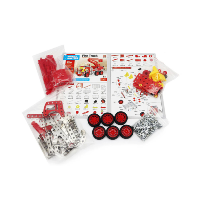 Camion de Pompieri - Set de Asamblare 328 Piese