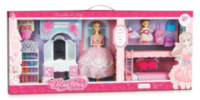 Mega Set Dormitor Barbie si Camera Copilului | image