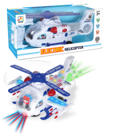 Elicopter de Poliție, ocolește obstacole, efecte lumini și sunete  | image