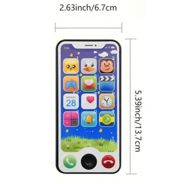 Telefon Mobil Interactiv pentru Copii - Sunet și Lumină
