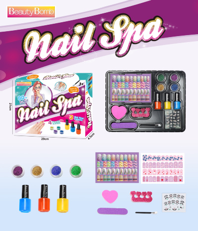 Set Manichiură cu Oje, Abțibilduri și Accesorii | image