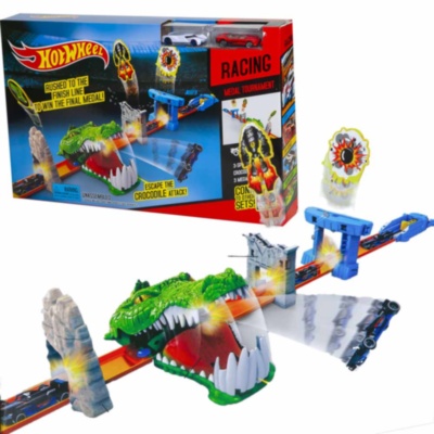 Circuit Hot Wheels  Pista Cu Crocodil | image