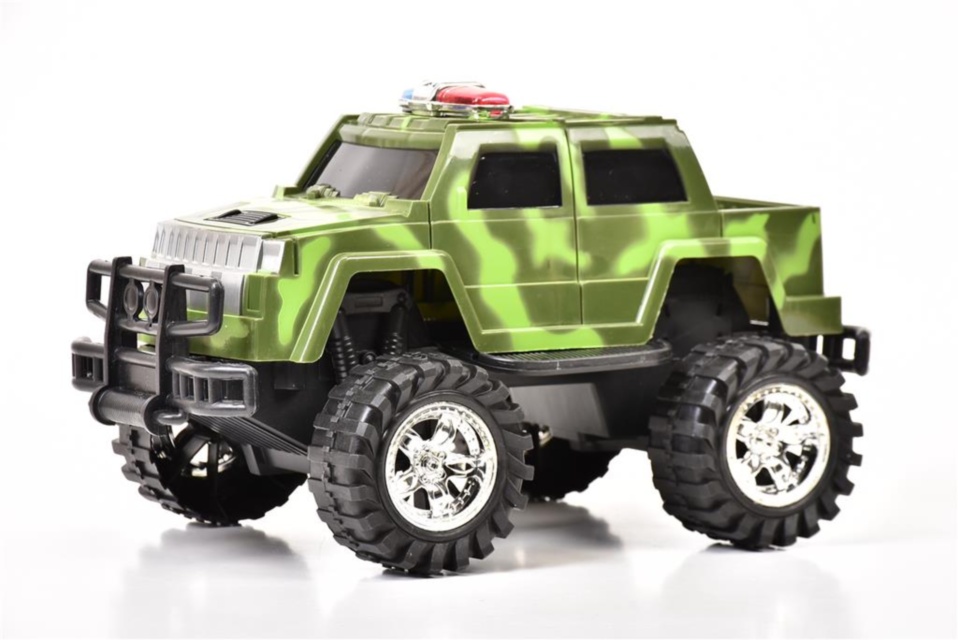 Jeep Militar cu Roți Mari