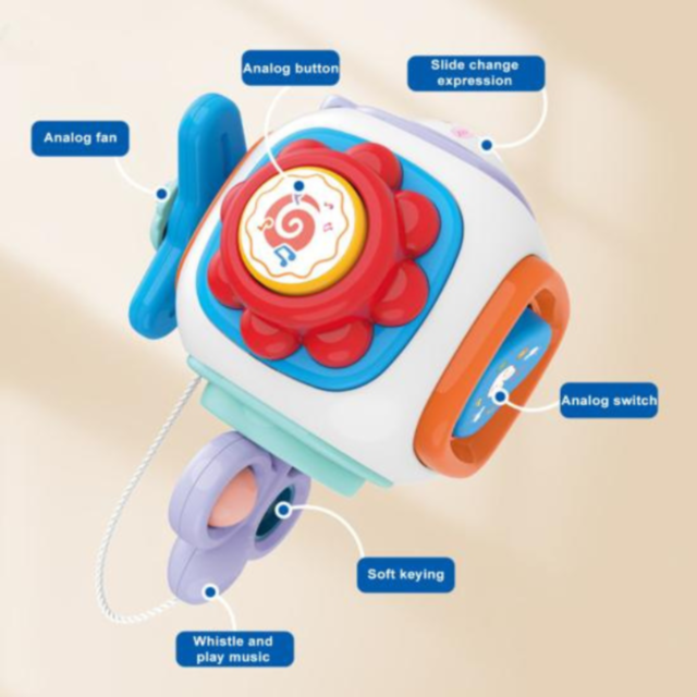 Jucărie Multifuncțională pentru Bebeluși - 8 în 1