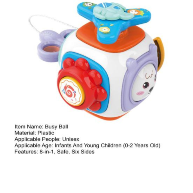 Jucărie Multifuncțională pentru Bebeluși - 8 în 1