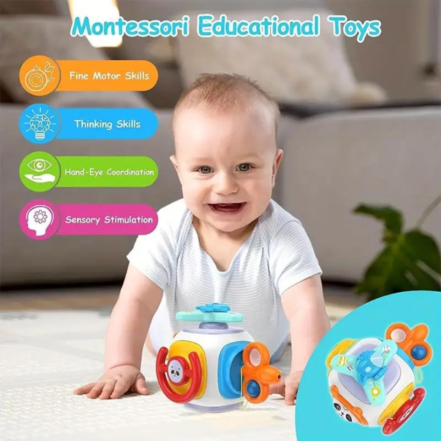 Jucărie Multifuncțională pentru Bebeluși - 8 în 1