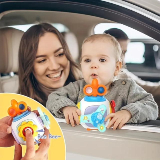 Jucărie Multifuncțională pentru Bebeluși - 8 în 1