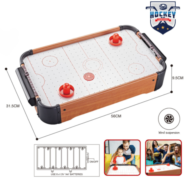 Masa de Aero-Hockey Desktop pentru Copii și Adulți 
