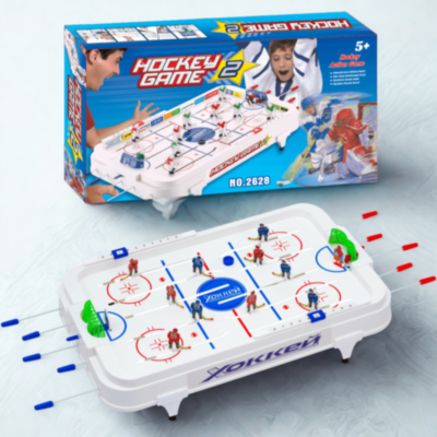 Joc de Hochei pe Masă cu Jucători Mobili | image