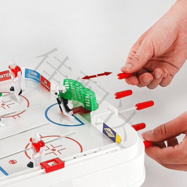 Joc de Hochei pe Masă cu Jucători Mobili