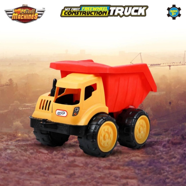 Camion basculant mare pentru copii cu cupă rabatabilă