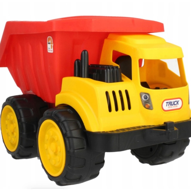 Camion basculant mare pentru copii cu cupă rabatabilă