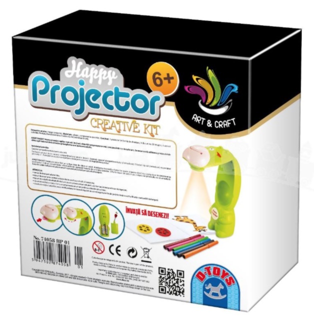 Proiector de Lumini - Învață să desenezi cu Hipo joc creativ