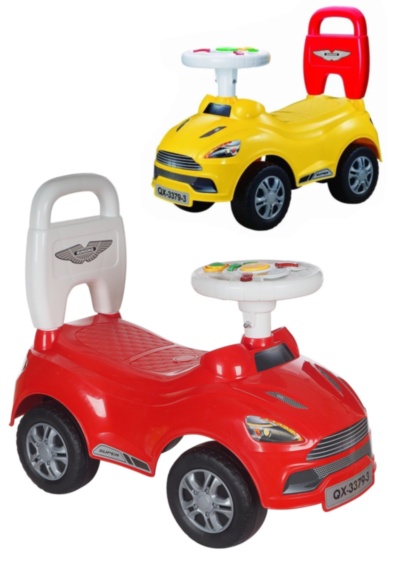 Mașinuță fără Pedale Acționată cu Picioarele cu Lumini și Sunete | image