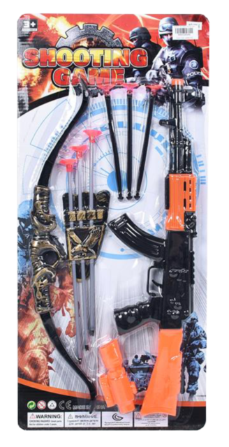 Set Mitralieră și Arc cu Sulițe