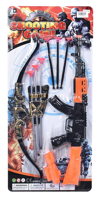 Set Mitralieră și Arc cu Sulițe | image